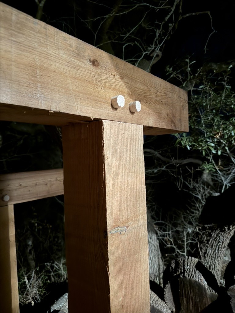 Joinery close-up